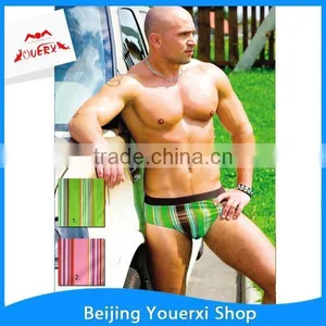 2015 Hot Sale Sexy Boxer Briefs Mens Swimwear thumbnail-4