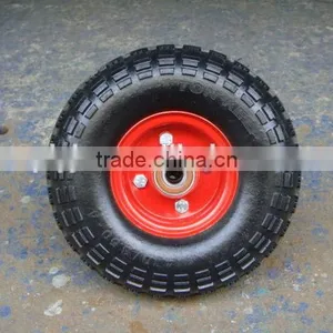 Durable Solid Wheel 3.50-4/3.50-8 for Hand Cart thumbnail-1