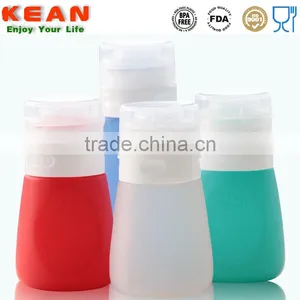 Silicone Travel Tube Carry on The Plane 89ml Portable Soft Silicone Travel Bottles Set BFA Free FDA thumbnail-3
