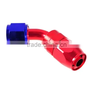 AN-8 AN 8 AN Aluminum Swivel Fuel Oil Hose End Fitting 45 Degree Adapter thumbnail-3