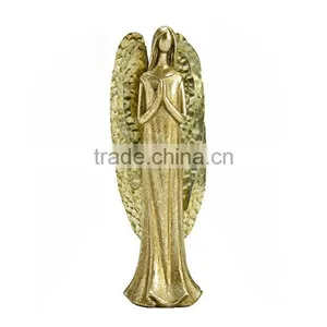 Gold Winged Angel Figurine thumbnail-1