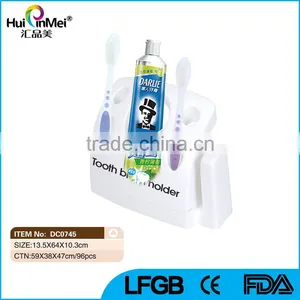 New Design Easy Clean Toothpaste And Toothbrush Holder thumbnail-1