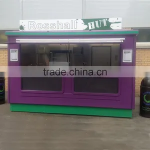 2016 Fibreglass Street Mobile Kitchen Service Cart YG-FRP-03 Food Kiosks for Sale thumbnail-5