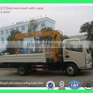 Dongfeng 2-3ton Truck With Crane,mobile Crane,truck Mounted Crane thumbnail-1