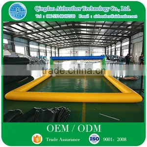 Commercial Grade Outdoor Beach Games Inflatable Volleyball Court thumbnail-1