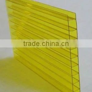 4mm Twin Wall Polycarbonate Sheet, Hollow pc Sheet,pc Sheet on Sale thumbnail-2