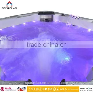 2016 Hot Sale New Design Fashion ce Approva Outdoor Spa Hot Tubs for 8 Persons thumbnail-4