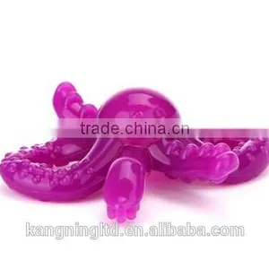 BPA Free Octopus Shaped Silicone Baby Teether Baby Pacifier thumbnail-1