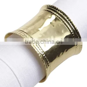 Decorative Metal Wedding Napkin Ring Handmade thumbnail-1