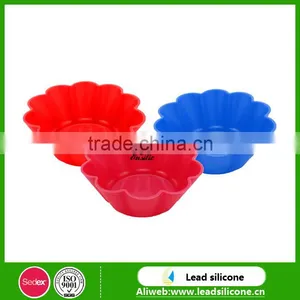 ISO9001 SEDEX4P Factory Certification Wholesale Food-grade Home Made Silicone Cake Mold Silicone Cake Molds For Baking thumbnail-1