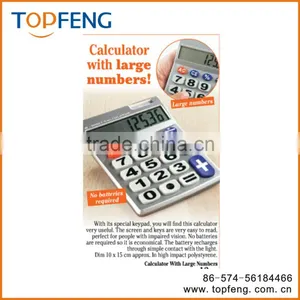 Big Button Solar Calculator/calculator With Large Numbers/solar Calculator for Elderly thumbnail-1