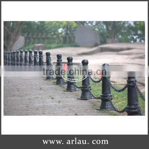 Arlau Garden Bollard, Cast Iron Parking Posts thumbnail-1