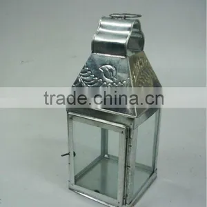 Zinc Candle Lanterns, Zinc Garden Lanterns thumbnail-1