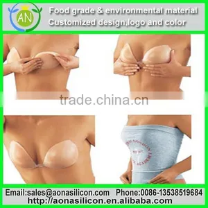 Silicone Bra Strapless Bra Collects Breast Silicone Invisible Bra thumbnail-1