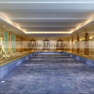 Professional Interior 3D Rendering Design for Classic Elegant Indoor Swimming Pool BF11-12303e thumbnail-1