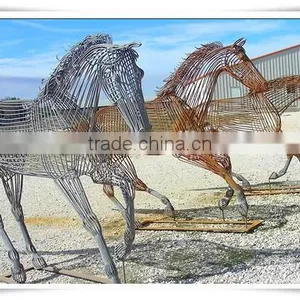 Life Size Wire Horse Statues For Sale thumbnail-1