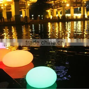 Oval Waterproof Rechargeable LED Swimming Pool Light thumbnail-1