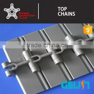 820-K250 POM Plastic Straight Run Single Hinge Plastic Flat Top Chain thumbnail-4