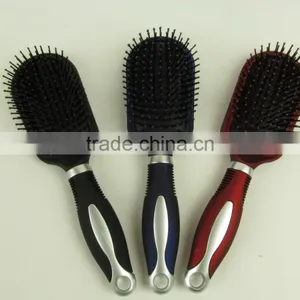 2015 Hot Sale Hair Brush With Rubber Painting thumbnail-1