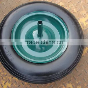 Flat Free Tire pu Wheel 3.50-8 Made in China thumbnail-5