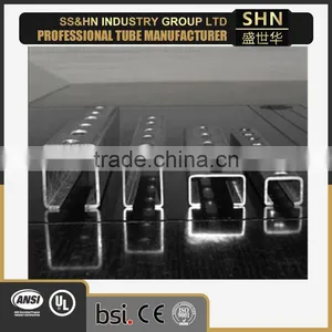 No PS Just as it is Real Galvanized Sheet Metal Solid Strut Channel thumbnail-1