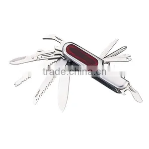 A21-5011GW Stainless Steel 12 Tools Multi-functional Pocket Knives thumbnail-1
