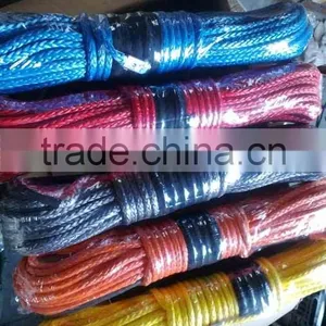 Guangzhou 12v 24v Car Winch Accessories 4x4 Synthetic Rope 30m Long 9500lbs Electric Winch Synthetic Rope thumbnail-4