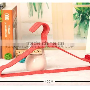 A360 2017 High Quality Clothes Hanger/metal Pvc Coated Laundry Hangerr/Metal PVC Hanger With Curved Shape thumbnail-2