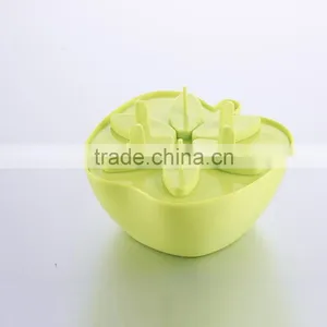 Cheap Wholesale Homemade Apple Shaped Plastic Ice Lolly Cream Mould thumbnail-6