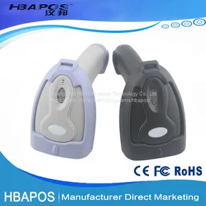 HBA-2015LY Supermarket 1D Code Bluetooth Wireless Barcode Scanner thumbnail-1