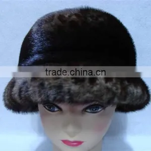 Mink Fur Winter Hats for Women thumbnail-1