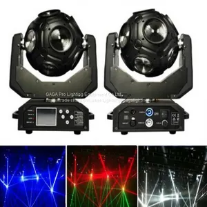 2016 Newest 12PCS RGBW 4in1 Football LED Moving Head Stage Light thumbnail-2