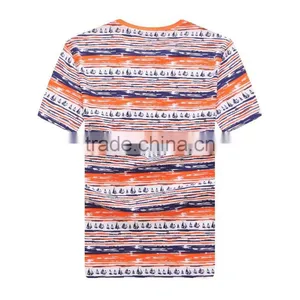 Men's Full Printed Short t Shirt (100%cotton )with Round Neck thumbnail-2