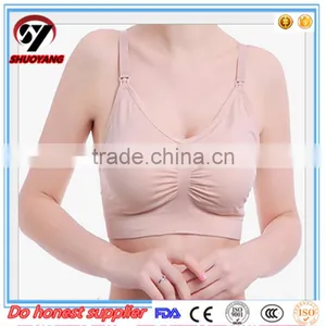 High Quality CE& FDA Certification Fashion Nursing Maternity Bra thumbnail-3