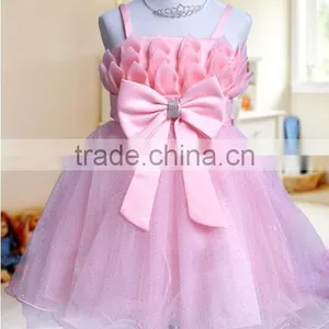 Wholesale Baby Dress up Games, Baby Girl Birthday Party Wedding Dresses Kids Clothes thumbnail-4