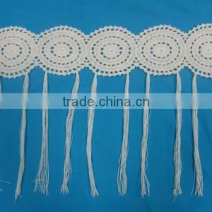 Crochet Cotton Lace Trim for Garment thumbnail-1