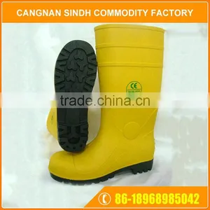 Puncture Resistance PVC Chemical Boots Industrial Safety Shoes thumbnail-1