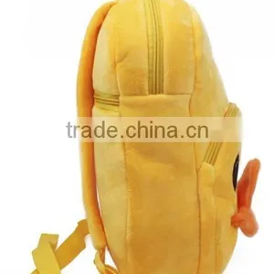2015 Duck Plush Bags 3D Wholesale Children School Bag Baby Cartoon School Bag for Kids thumbnail-3