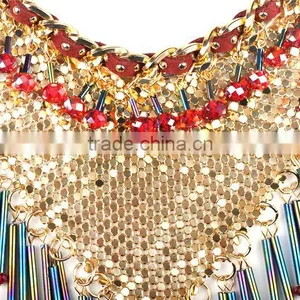 Latest 2016 Pretty Woman Fashion Rib Jewelry Necklace thumbnail-6