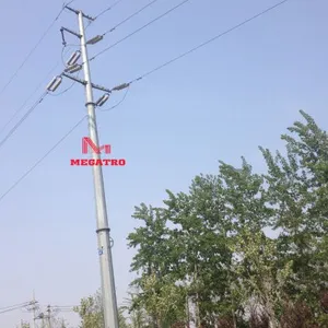 MEGATRO 110KV 1GGB1-ZG1 Transmission Monopole thumbnail-5