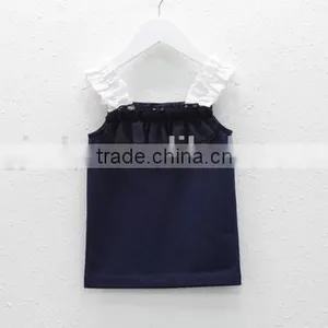Children Summer Cute Vest Kids Sweet T-shirt Pure Cotton T-shirt for Fashion Girl thumbnail-4