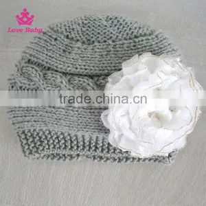 Crochet Knitting Baby Hat Sweet Baby Hospital Cap Disposable Hospital Caps LBF2015122516 thumbnail-3