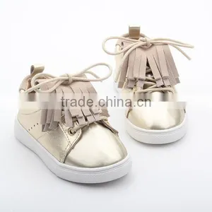 Pure Handmade Kids Shoes Fashion Moccasin Design Baby Shoes Hard Sole Shoes Kids thumbnail-5
