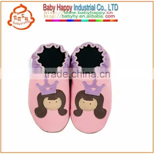 Leather Material Baby Walker China Shoes for Baby Crib Shoes thumbnail-3