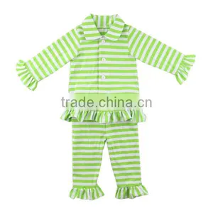 Wholesale Children Clothing Boutique Girls Clothing Fall Pajamas Girl Pajamas Set thumbnail-2