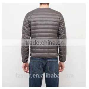 MEN Ultra Light Down Compact V Neck Jacket thumbnail-3