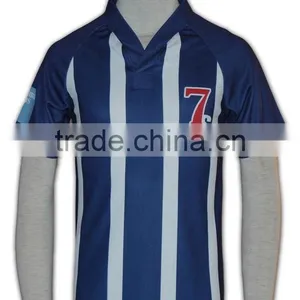 100% Polyester Cool Quick Dry Fit Real Soccer Training Shirt thumbnail-2