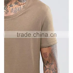 Guangzhou Shandao New Design 180g 100% Cotton Casual Style Loose Fit O-Neck Short Sleeve Men's T-Shirts thumbnail-4