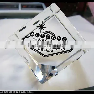 k9 Crystal Cube One Side Cut thumbnail-1