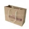 Shop Packaging 250gsm Brown Krat, Coloured Paper Bags With Handles and Four Knots thumbnail-1